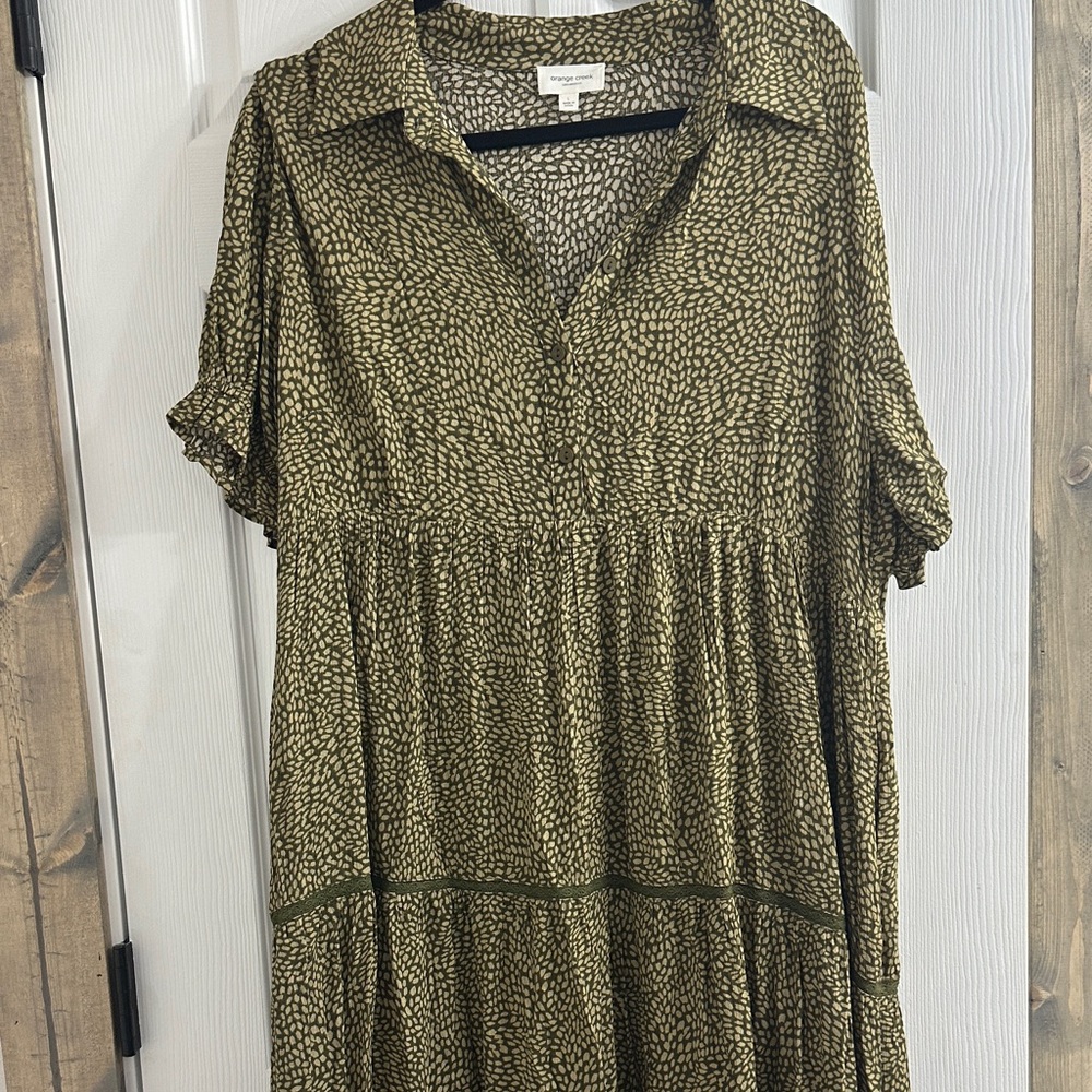 Orange Creek Olive dress